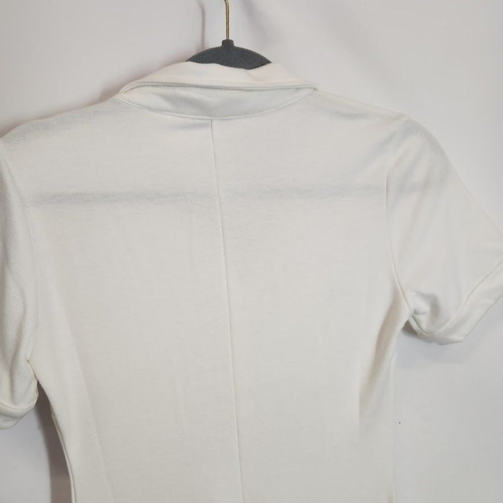 NWT SUZIE KONDI Stretch-Ponte Jumpsuit in Ivory - Size XS - Picture 7 of 11